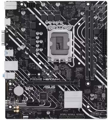 Материнская плата ASUS PRIME H610M-K (LGA1700/H610/2xDDR5/mATX/VGA, HDMI) (90MB1GA0-M0EAY0)