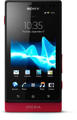 Смартфон Sony MT27i Xperia™ Sola, Red