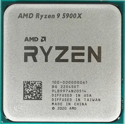 Процессор AMD Ryzen 9 5900X AM4 (100-000000061) (3.7GHz) OEM