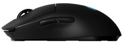 Мышь Logitech G Pro черный оптическая 25600dpi беспров. USB 7but (910-005272)