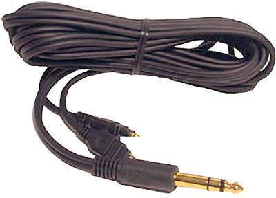 Кабель для Sennheiser HD 580/ HD 565/ HD 545/ HD 600/ HD 650, черный