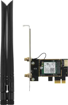 Сетевой адаптер Wi-Fi + Bluetooth Cudy WE3000 AX3000 PCI Express (ант.внеш.съем) 2ант.