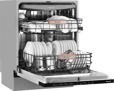 Посудомоечная машина встраив. Weissgauff BDW 6038 D Autoopen полноразмерная