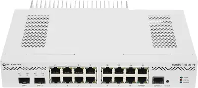 Маршрутизатор MikroTik CCR2004-16G-2S+PC 10/100/1000BASE-TX/SFP/SFP+ белый