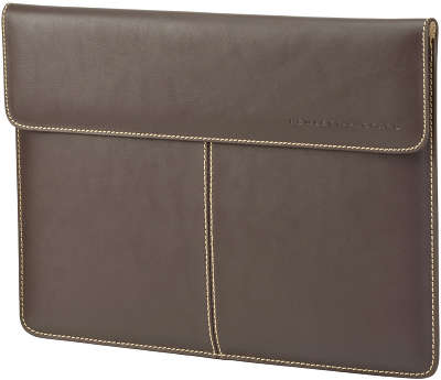 Чехол для ноутбука 13.3" HP Premium Leather Sleeve коричневый кожа (F3W21AA)