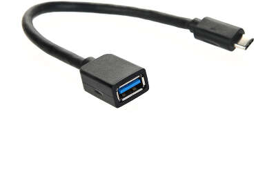 VCOM USB 2.0 Type-C (m) - USB 3.2 Type-AF 0.2м CU409