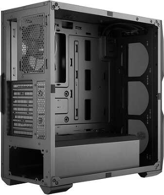 Cooler Master MasterBox TD500L, USB3.0x2, 1x120Fan, Black, ATX