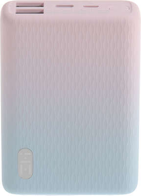 Мобильный аккумулятор ZMI QB817 10000mAh QC3.0/PD3.0 22.5W 3A 2xUSB-A/USB-C голубой/розовый (QB817 COLOR)