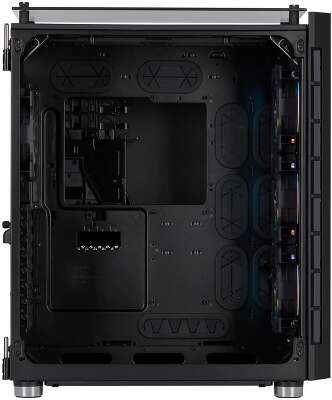 Корпус Corsair Crystal, черный, ATX, Без БП (CC-9011168-WW)