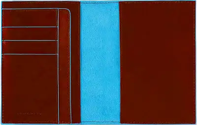 Обложка для паспорта Piquadro Blue Square PP1660B2/CU4 табачный натур.кожа