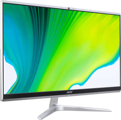Моноблок Acer Aspire C24-1650 23.8" FHD i5-1135G7/8/1000/256 SSD/WF/BT/Cam/Kb+Mouse/Endless OS,серебристый