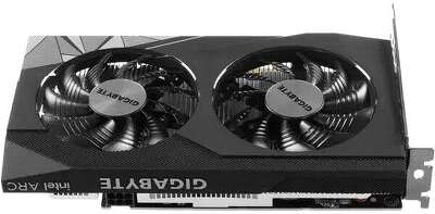 Видеокарта/ VGA GIGABYTE INTEL ARC A380 WINDFORCE OC 6GB, GDDR6/96-bit, PCIe 4.0, 2xHDMI 2.0, 2xDP, 2-slot