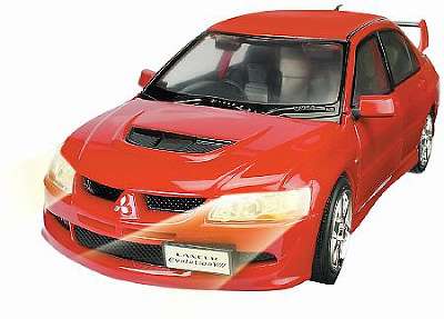 HAPPY WELL 51010hw Робот-трансформер Mitsubishi Lancer Evolution IX, 1:12