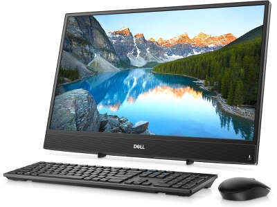 Моноблок Dell Inspiron 3477 23.8" FHD i3-7130U/4/1000/WF/BT/Cam/Kb+Mouse/Linux,черный