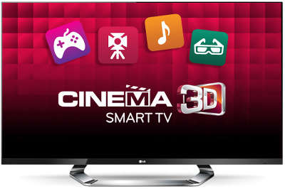 ЖК телевизор LG 55" 55LM760T 3D LED