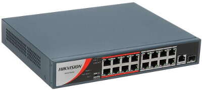 Коммутатор Hikvision DS-3E0318P-E/M