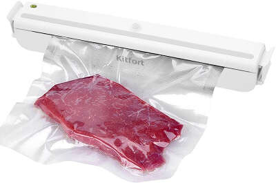 Вакуумный упаковщик Kitfort KT-1505-2 85Вт 0.6Бар шир.пак.:29см белый (КТ-1505-2)