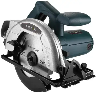 Циркулярная пила (дисковая) Zitrek ZKCS1400 1400Вт (ручная) D диска.:165мм (085-1304)