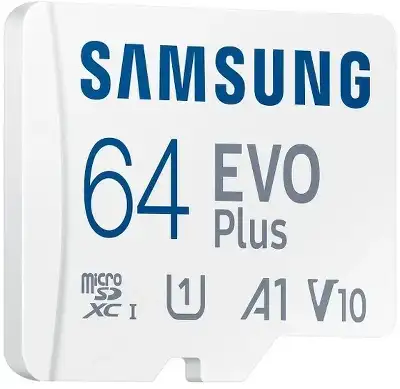 Флеш карта microSDXC 64GB Samsung MB-MC64SA EVO Plus + adapter