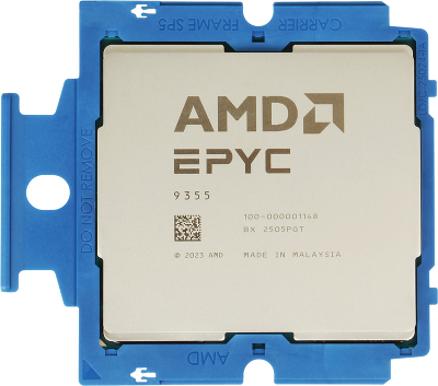 Процессор серверный/ CPU SP5 AMD EPYC 9355 (32C/64T, 3.55/4.4GHz, 256MB, 280W) OEM