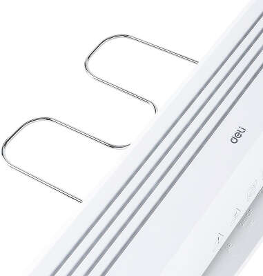 Ламинатор Deli E14378 белый A4 (80-125мкм) 32см/мин лам.фото реверс