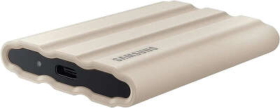 Внешний SSD Samsung 1Tb T7 Shield 1.8" USB 3.2/Type-C, бежевый (MU-PE1T0K/WW)