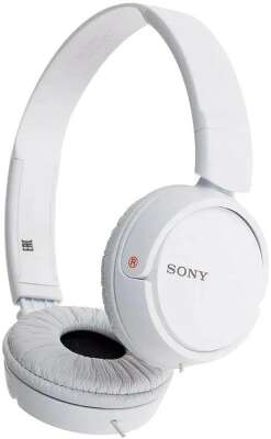 Наушники SONY полноразмерные проводные  MDR-ZX110AP, белый