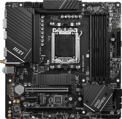 Материнская плата mATX LGAAM5 MSI PRO B650M-A WIFI