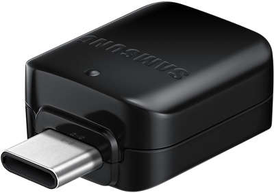 Переходник Samsung OTG USB Type-C на USB, Black [EE-UN930BBRGRU]