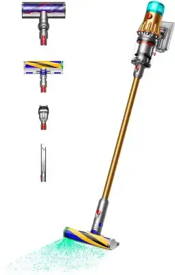 Пылесос Dyson SV46 V12 Detect Slim Absolute 545Вт золотистый/серебристый