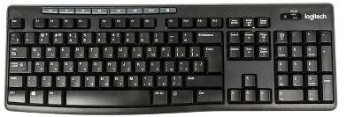 Клавиатура + мышь беспроводные 2.4G EN/RU черный MK270 920-003381 LOGITECH