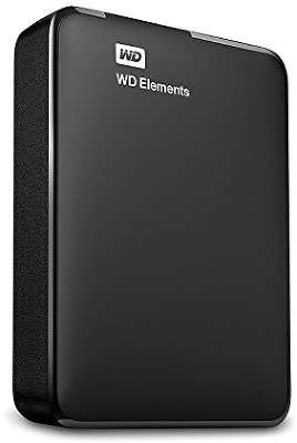 Внешний диск 4 ТБ WD Elements Portable USB 3.0, Black [WDBU6Y0040BBK]