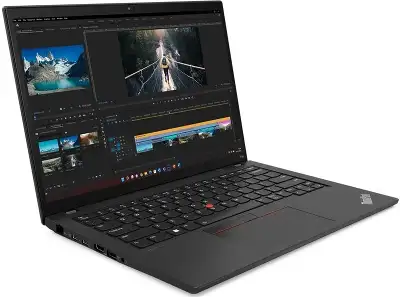 Ноутбук Lenovo ThinkPad T14 G4 Core i7 1355U 16Gb SSD512Gb Intel Iris Xe graphics 14" IPS WUXGA (1920x1200) без ОС black WiFi BT Cam (21HESDXL00)