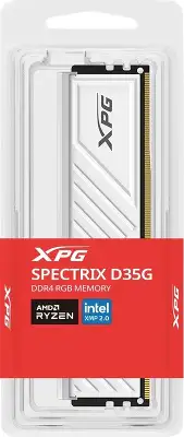 Память DDR4 32GB 3200MHz A-Data AX4U320032G16A-SWHD35G XPG Spectrix D35G RGB RTL Gaming PC4-25600 CL16 DIMM 288-pin 1.35В dual rank с радиатором Ret