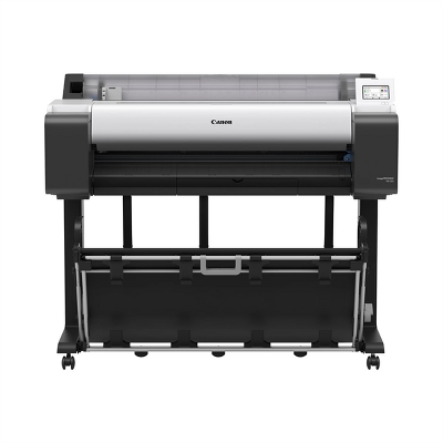 Широкоформатный принтер Canon imagePROGRAF TM-350 (36", A0, 5 цветов, A0 за 32 сек, 2400 x 1200 dpi, 2048 Мб, Диаметр втулки 2/3 дюйма, USB, Ethernet, Wi-Fi, печать на рулонах и листах, авторезак, подставка)