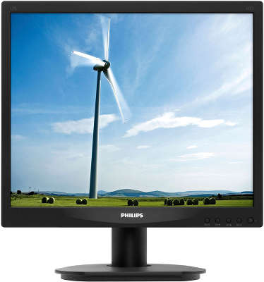 Монитор 17" Philips 17S4LSB (10/62) черный