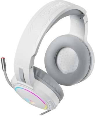 Defender Игровая гарнитура Mento RGB, 3.5мм, белые Redragon (70708)