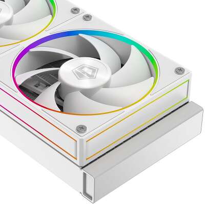 Вентилятор ID-Cooling SL240 WHITE /LCD SCREEN /300W /all Intel /all AMD