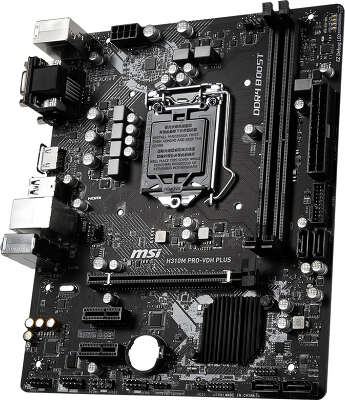 Мат. плата MSI H310M PRO-VDH PLUS microATX LGA1151v2 MSI H310M PRO-VDH PLUS