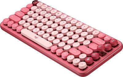 Клавиатура беспроводная Logitech Keyboard POP KEYS HEARTBREAKER ROSE (920-010718)