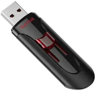 Флеш Диск Sandisk 64Gb Cruzer Glide SDCZ600-064G-G35 USB3.0 черный