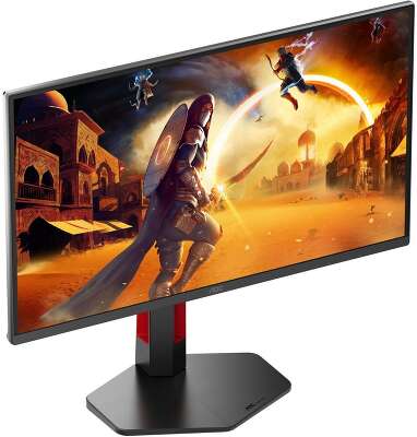 Монитор 25" AOC Q25G4SR Black (IPS, 2560x1440, 300Hz, 0.3 ms, 178°/178°, 450 cd/m, 1000:1, +2xHDMI 2.1, +DisplayPort 1.4, +MM)