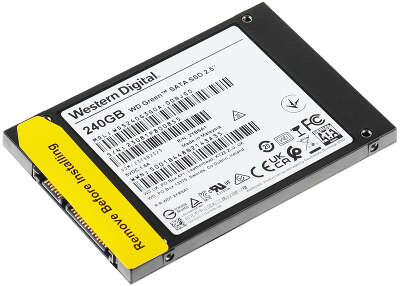 Твердотельный накопитель 2.5" SATA3 240Gb Western Digital WD Green [WDS240G3G0A] (SSD)