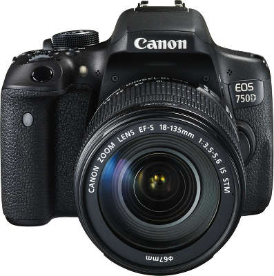 Цифровая фотокамера Canon EOS-750D Kit (EF-S18-135 мм IS STM)