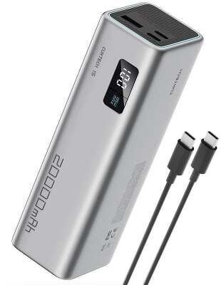 Внешний аккумулятор CUKTECH 20000mAh PB200 85W Type-C x2, USB-A x1