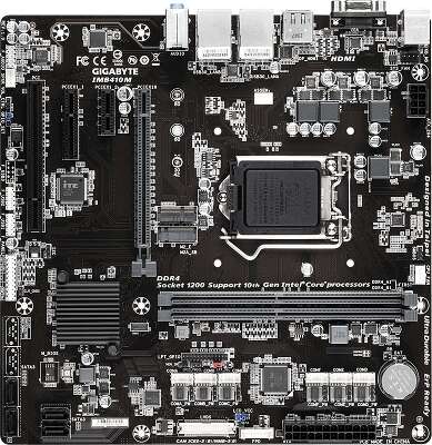 Материнская плата mATX LGA1200 GIGABYTE GA-IMB410M