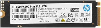 Твердотельный накопитель M.2 NVMe 1Tb HP FX900 Plus Series [7F617AA#ABB] (SSD)