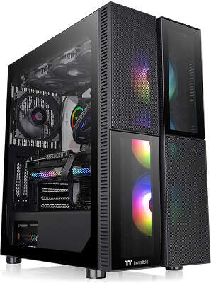 Корпус Thermaltake Versa T26 TG ARGB, черный, EATX, Без БП (CA-1W1-00M1WN-01)