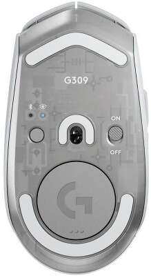 Мышь игровая беспроводная Logitech G309, White 910-007207