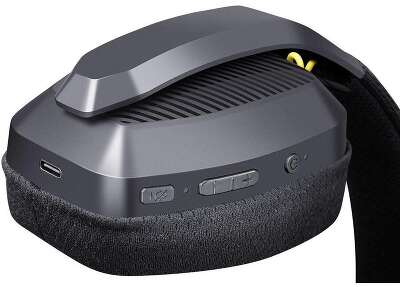 Гарнитура игровая беспроводная DEFENDER Orion черный (микрофон, Bluetooth/2.4G, Type-C) (64690)